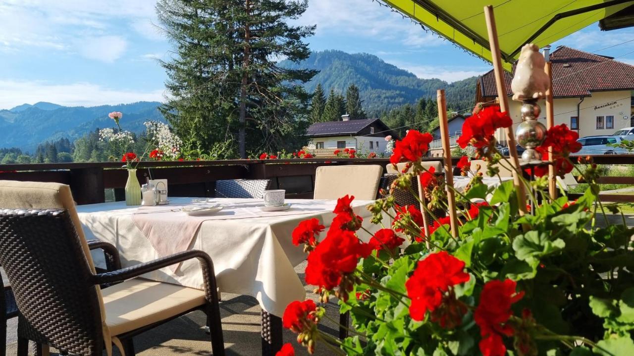 Kraners Alpenhof Bio Bed And Breakfast Pension Weissensee Eksteriør bilde
